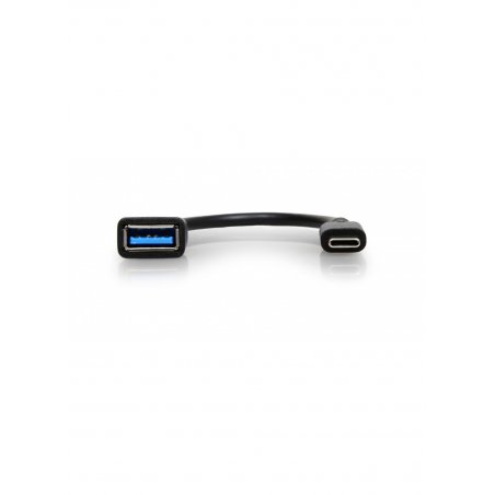 Port Designs 900133 câble USB 0,15 m USB C USB A Noir
