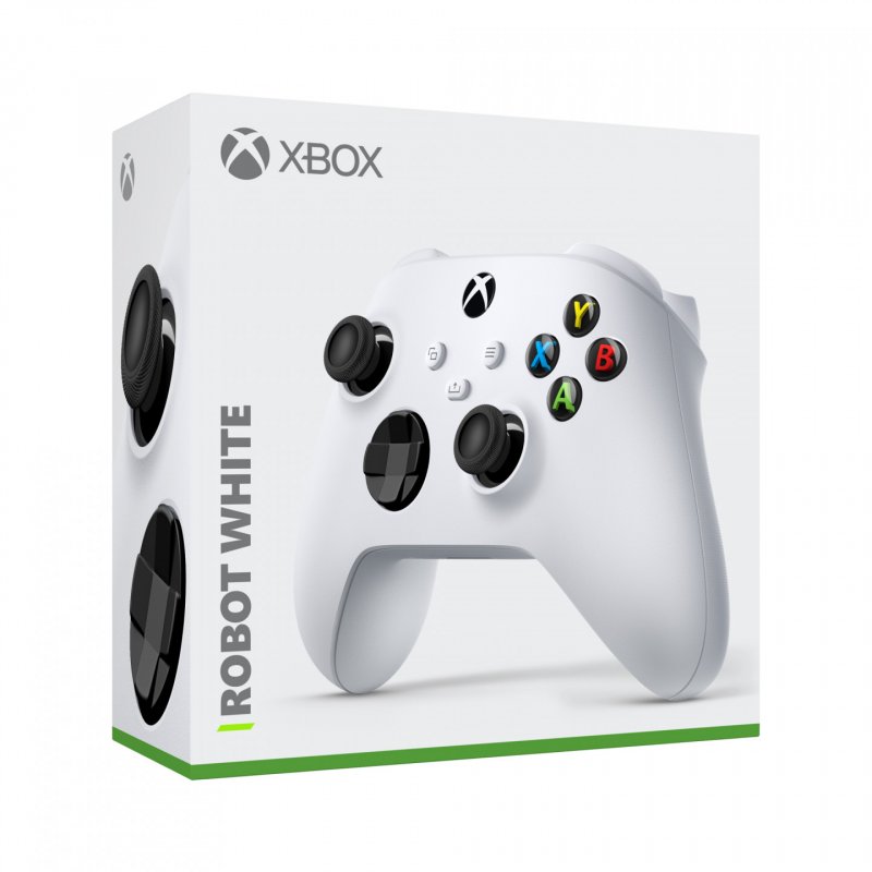 Microsoft Xbox Wireless Controller White Blanc Bluetooth/USB Manette de jeu Analogique/Numérique Xbox Series S, Xbox Se