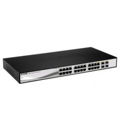 D-Link DGS-1210-26 network switch Managed L2 Gigabit Ethernet (10/100/1000) 1U Black, Grey