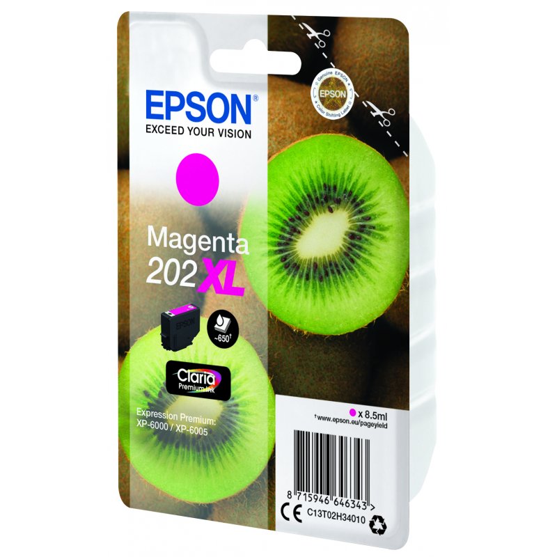 EPSON Cartouche Encre Singlepack 202XL - Magenta
