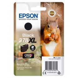 Squirrel Singlepack Black 378XL Claria Photo HD Ink