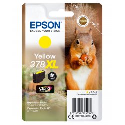 Squirrel Singlepack Yellow 378XL Claria Photo HD Ink
