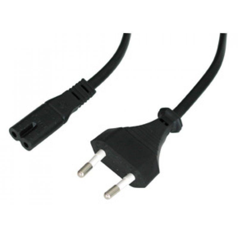 LINDY compatible Mains Cable with Euro Connector 5m