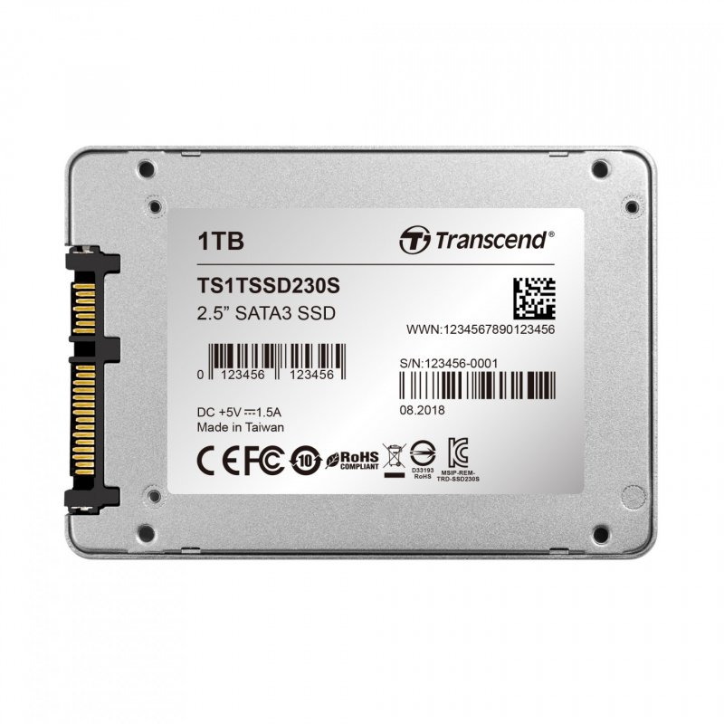 TRANSCEND 1To SSD interne 2.5p - SATA II