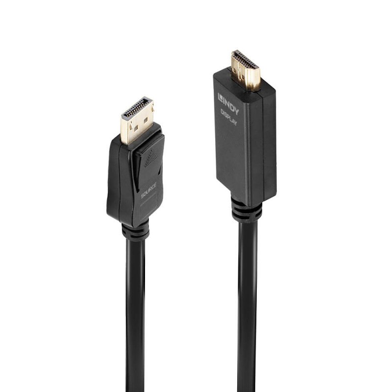 LINDY compatible Câble DisplayPort vers HDMI 4K30