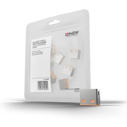 LINDY compatible Bloqueurs de ports USB 10 pièces