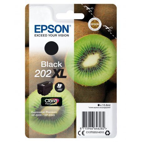EPSON Cartouche Encre Singlepack 202XL - Noir