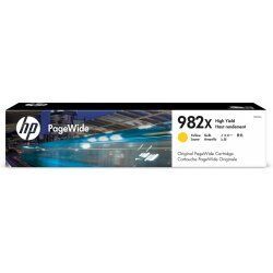 HP Cartouche d’encre jaune PageWide 982X grande capacité authentique