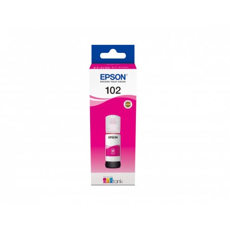 EPSON Encre 102 pour EPSON EcoTank, flacon, magenta