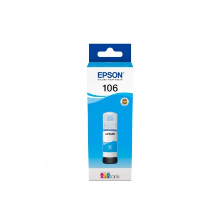 Epson 106 EcoTank Cyan ink bottle