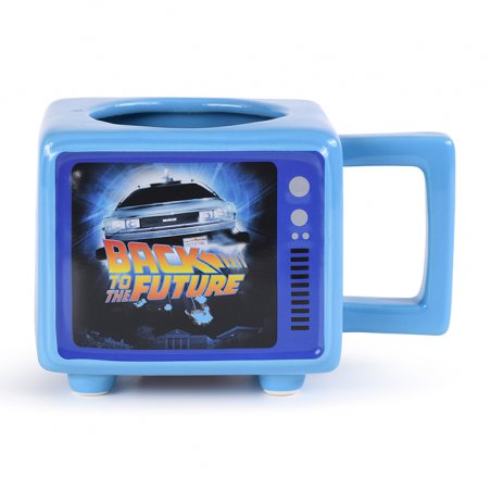 Pyramid International Back To The Future (Flux Capacitor) cup Black, Blue, Orange