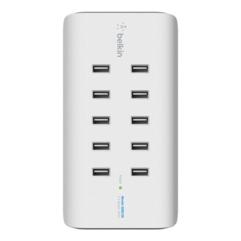 BELKIN Chargeur USB 10 ports 2.4 A EU