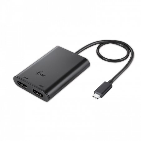 i-Tec - externer Videoadapter - Schwarz