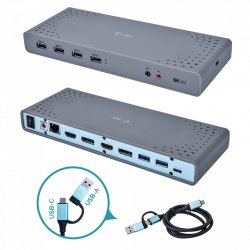 I-TEC USB-C/A DOCKING STATION 4K DUAL DISPLAY DOCKING STATIO