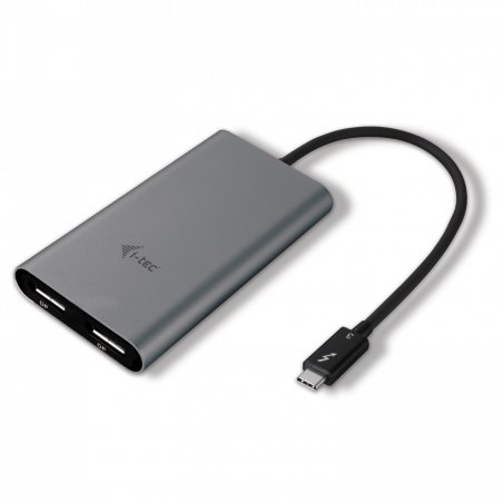i-Tec Dual Display Port Video Adapter - externer Videoadapter