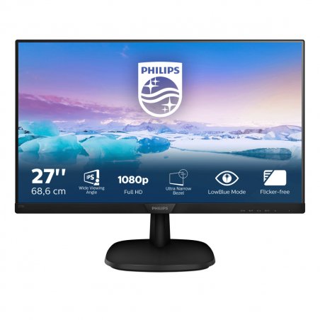 Philips compatible V-line 273V7QJAB - LED-Monitor - Full HD (1080p) - 68.6 cm (27")
