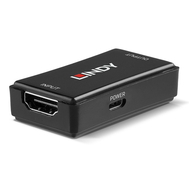 LINDY compatible HDMI 2.0 18G UHD/HDR Repeater Ext.