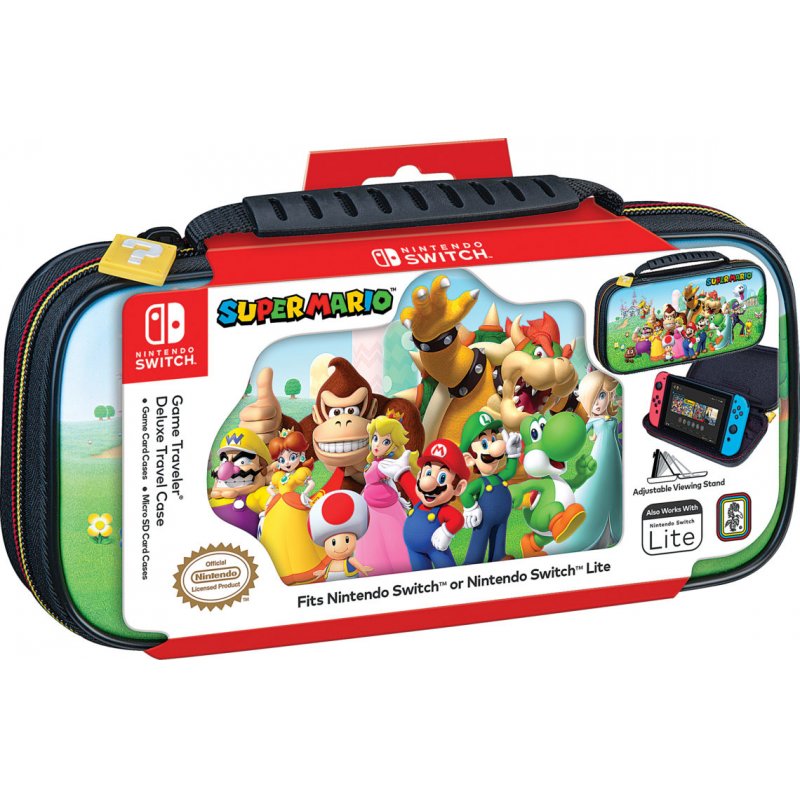 Official Mario & Friends Travel Case for Nintendo Switch