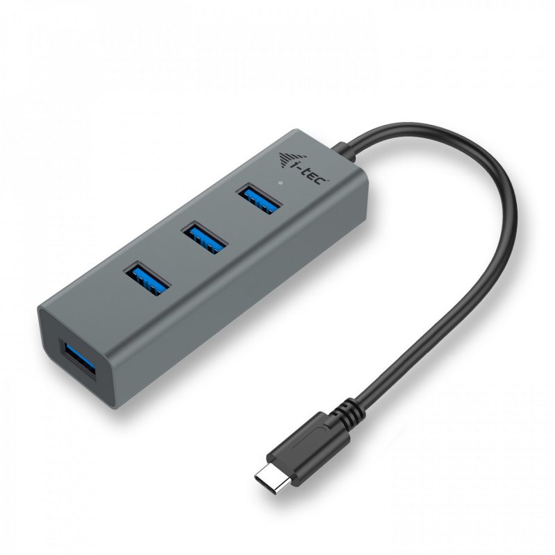 I-TEC USB-C METAL 4-PORT HUB I-TEC USB-C METAL 4-PORT HUB