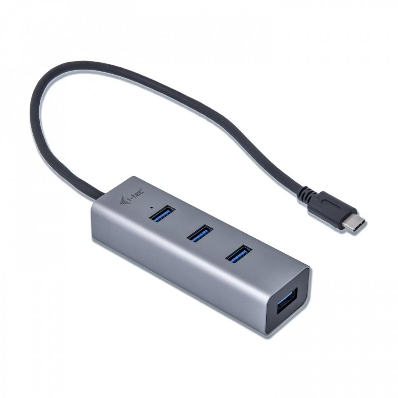 I-TEC USB-C METAL 4-PORT HUB I-TEC USB-C METAL 4-PORT HUB