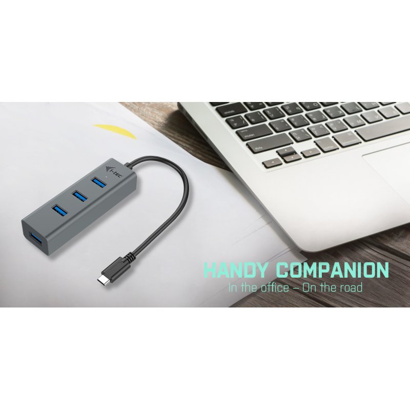 I-TEC USB-C METAL 4-PORT HUB I-TEC USB-C METAL 4-PORT HUB