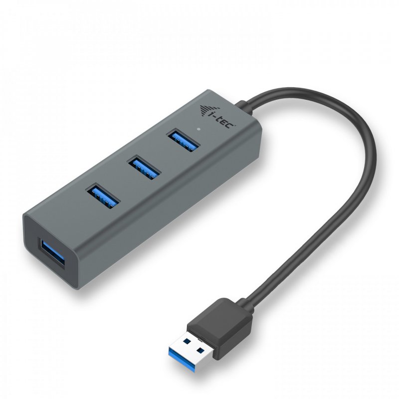 I-TEC USB 3.0 METAL 4-PORT HUB I-TEC USB 3.0 METAL 4-PORT HUB