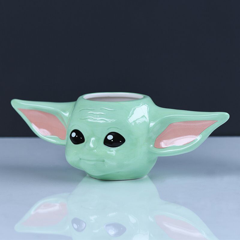 PYRAMID Star Wars: The Mandalorian (The Child) cup Black, Coral, Green Universal 1 pc(s)
