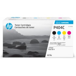 Samsung Pack de 4 cartouches de toner CLT-P404C noir/cyan/magenta/jaune