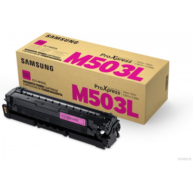 Samsung CLT-M503L High Yield Magenta Original Toner Cartridge