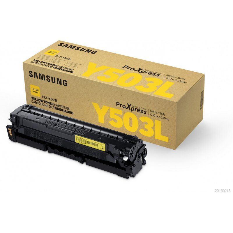 Samsung CLT-Y503L High Yield Yellow Original Toner Cartridge
