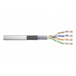 DIGITUS Patchkabel Kat.5e, SF/UTP, 305 m Ring, gris