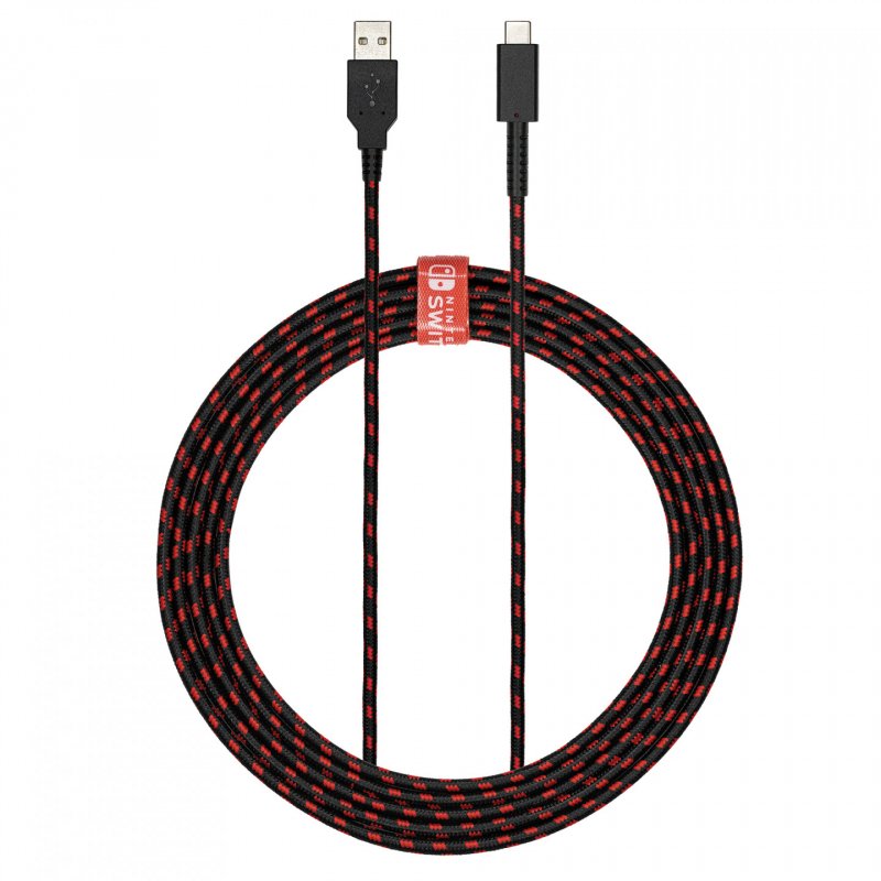 PDP 500-211-EU câble USB 2,4 m USB A USB C Noir, Rouge