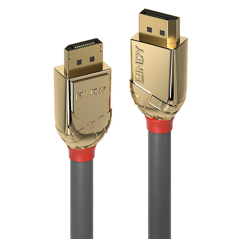 LINDY compatible 15m DisplayPort Cable Gold Line