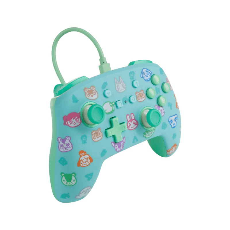 POWER A compatible - Wired Enhanced Controller Animal Crossing for NintendoSwitch