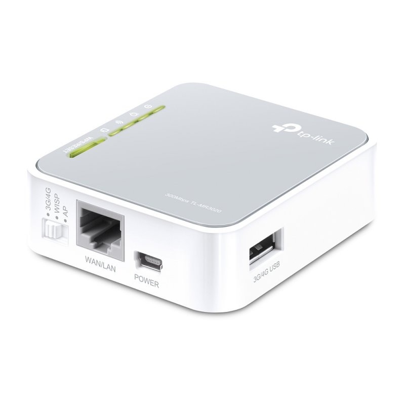 TP-Link TL-MR3020 routeur sans fil Fast Ethernet Monobande (2,4 GHz)
