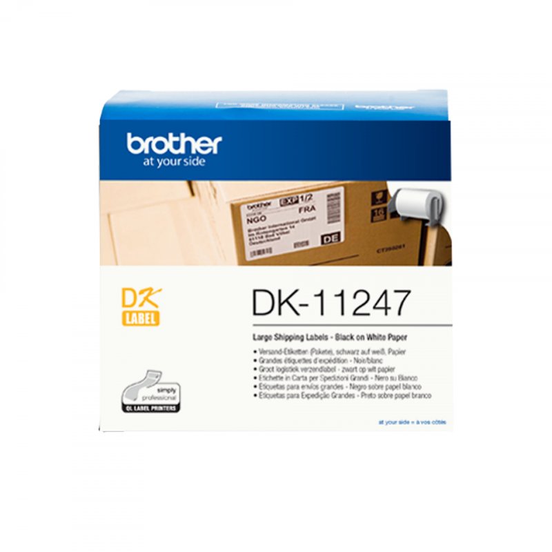 brother DK-11247 Etiquettes d'expédition, 103 x 164 mm