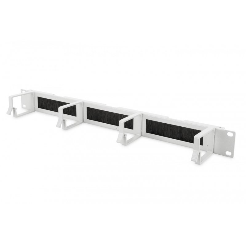 Digitus Cable Management Panel with Brush Entries for 483 mm (19") Cabinets, 1U