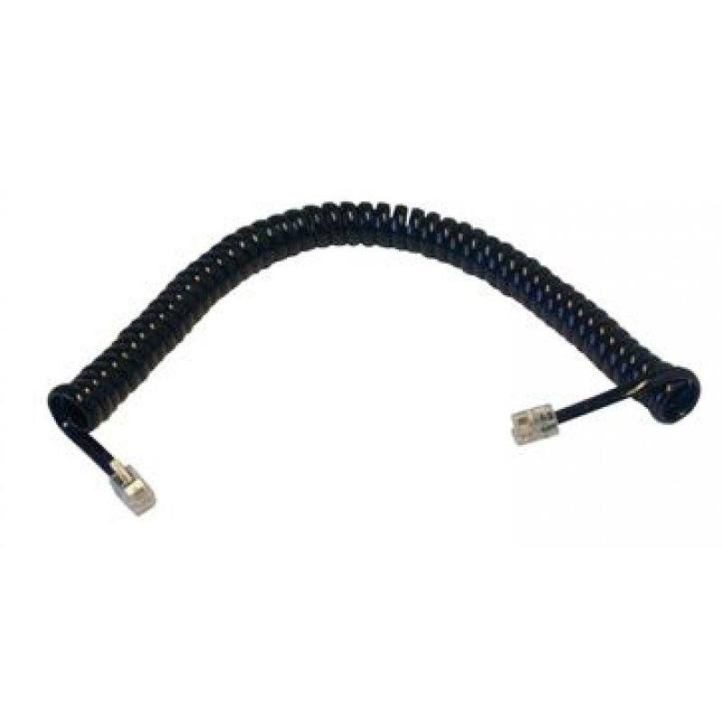 MCL FCM11SPIR-2M telephone cable 2.10 m Black