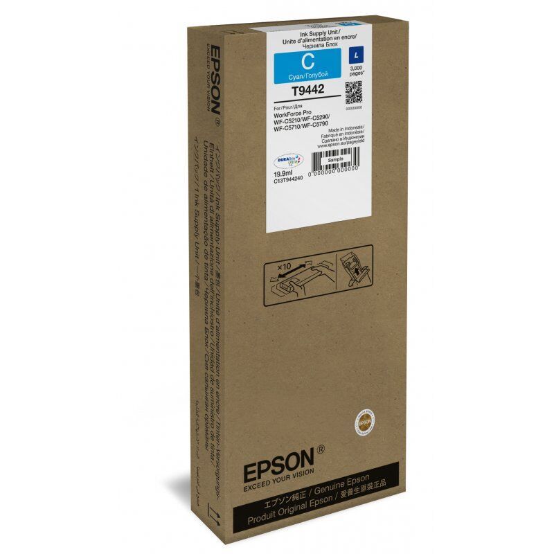 WF-C5XXX Series Ink Cartridge L Cyan (C13T944240)