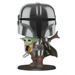 FUNKO POP! Mandalorian with the Child