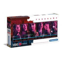 STRANGER THINGS - Panorama Characters - Puzzle 1000P