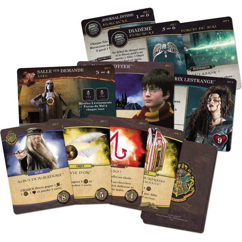 HARRY POTTER Hogwarts Battle - Jeu de Deck-Building Coopératif - FR