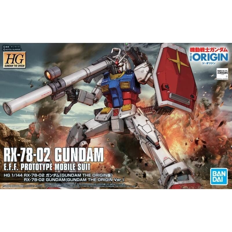 GUNDAM - HG RX-78-2 Gundam 'The Origin Version' 1/144 - Model Kit