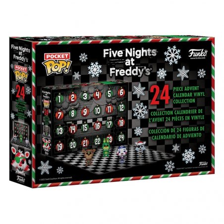 Five Nights at Freddy's Pocket POP! calendrier de l´avent 2023