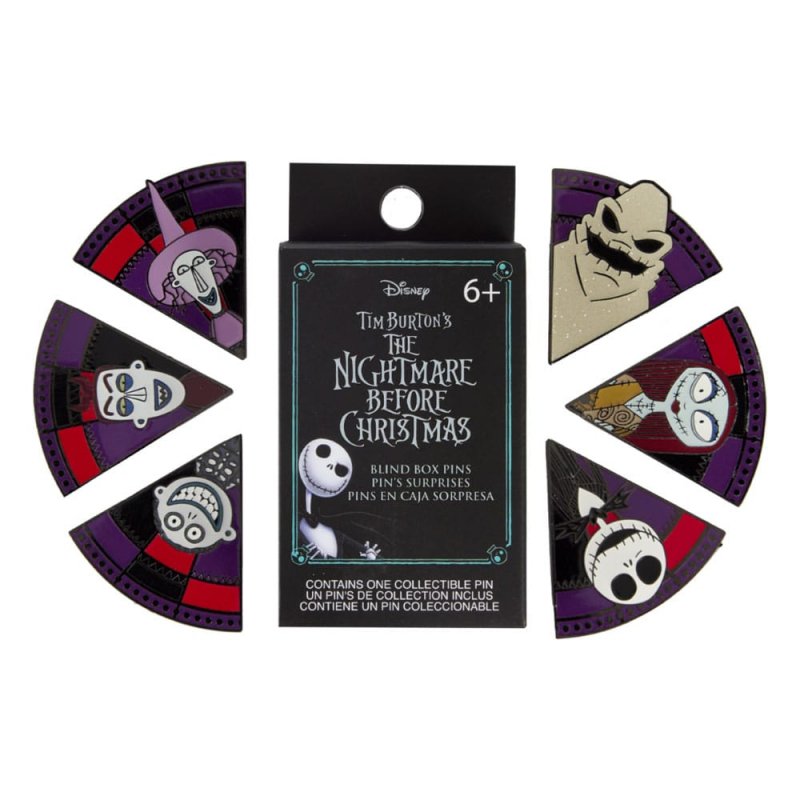 Disney Loungefly présentoir pin's émaillés NBC Oogie Boogie (12)