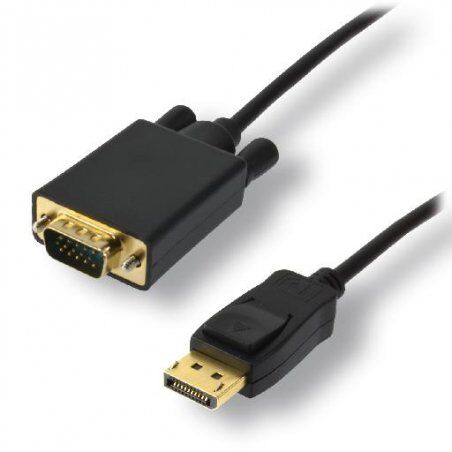 MCL MC294-1.5M video cable adapter Mini DisplayPort VGA (D-Sub) Black