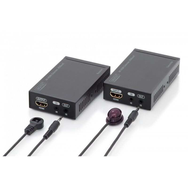 DIGITUS Kit de rallonge 4K HDMI, Local & Remote, 40 m