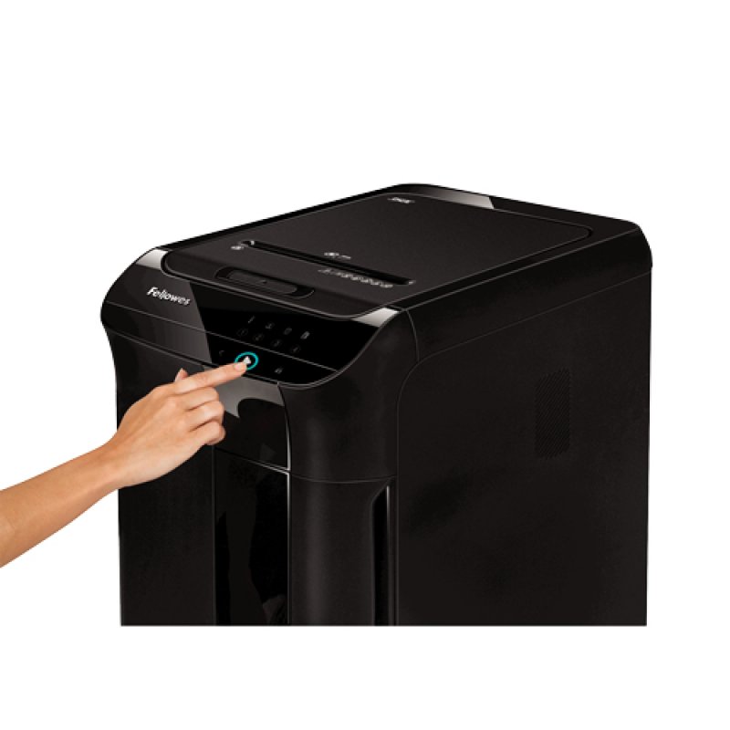 Fellowes AutoMax 350C paper shredder Cross shredding 23 cm Black
