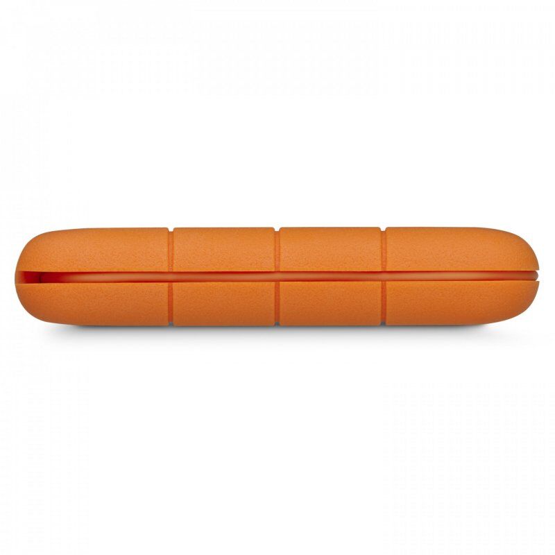 LaCie Rugged USB-C external hard drive 5 TB Grey, Yellow