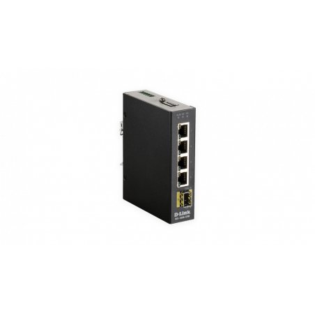 D-Link DIS‑100G‑5SW Unmanaged L2 Gigabit Ethernet (10/100/1000) Black